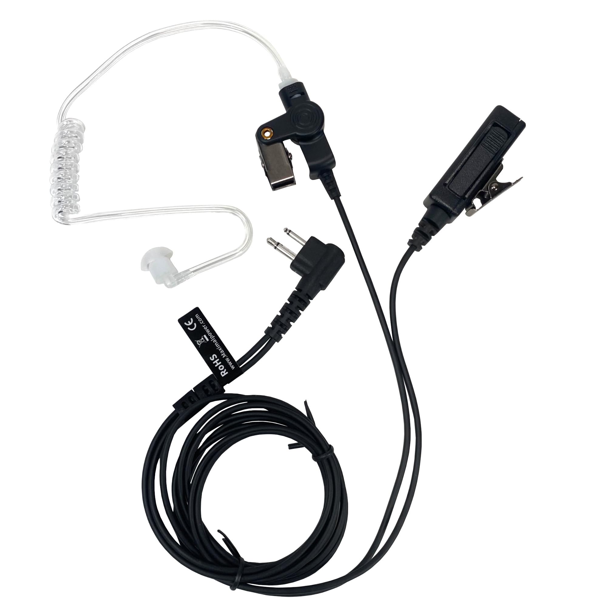 Auriculares Con Tubo Ac&uacute;stico Para Motorola MTH800 MTP850 CEP400 Walkie Talkie | Bodega Aurrera