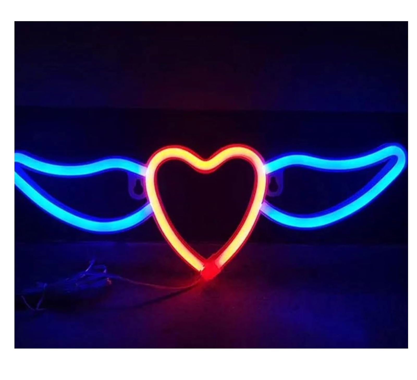Zynther Neon lamp for neon Sign Office Shop Restaurant Decor Bedroom Living Room Party Night Light(Neon-2)