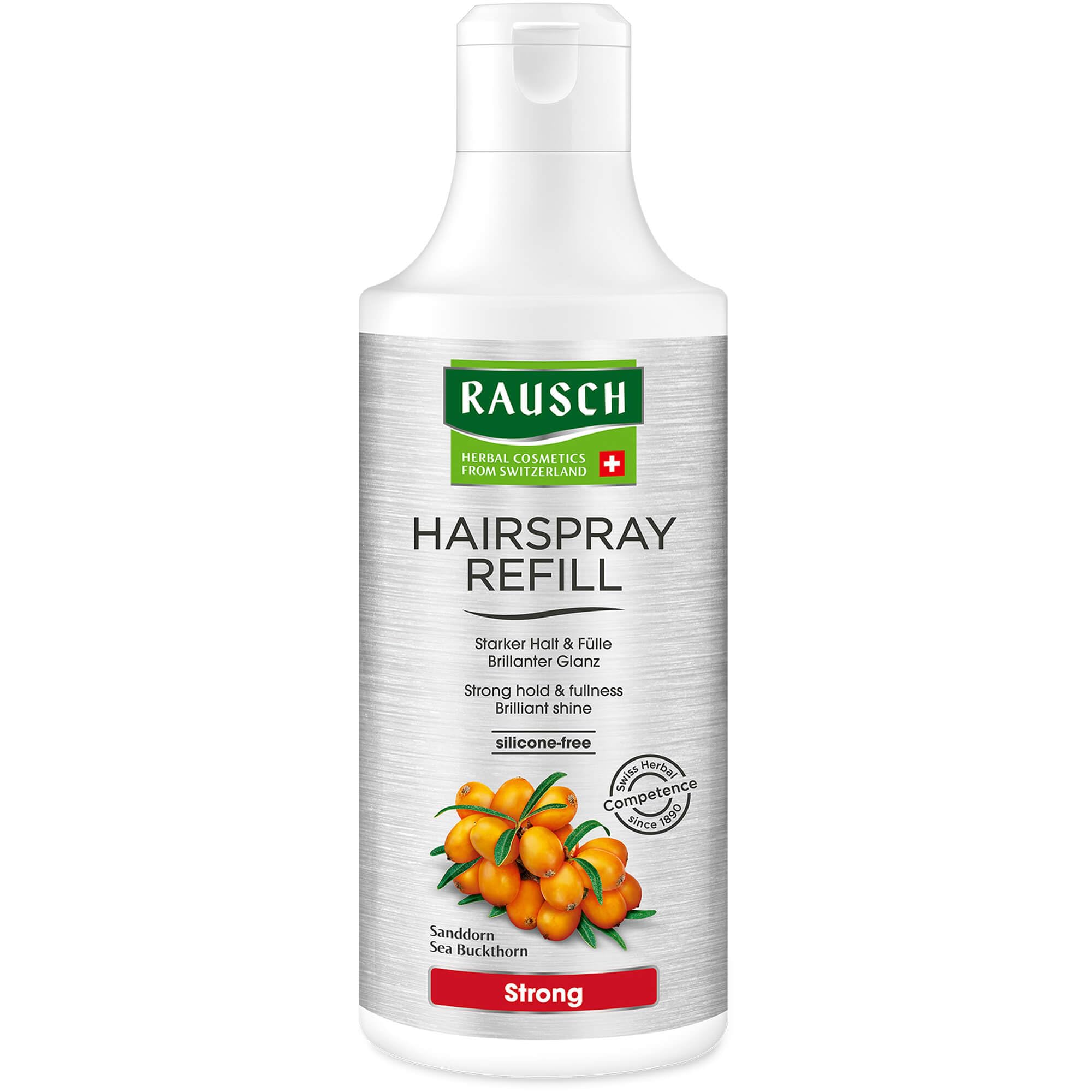 RAUSCH HAIRSPRAY Strong Refill Non-Aerosol, 400 ml Solution