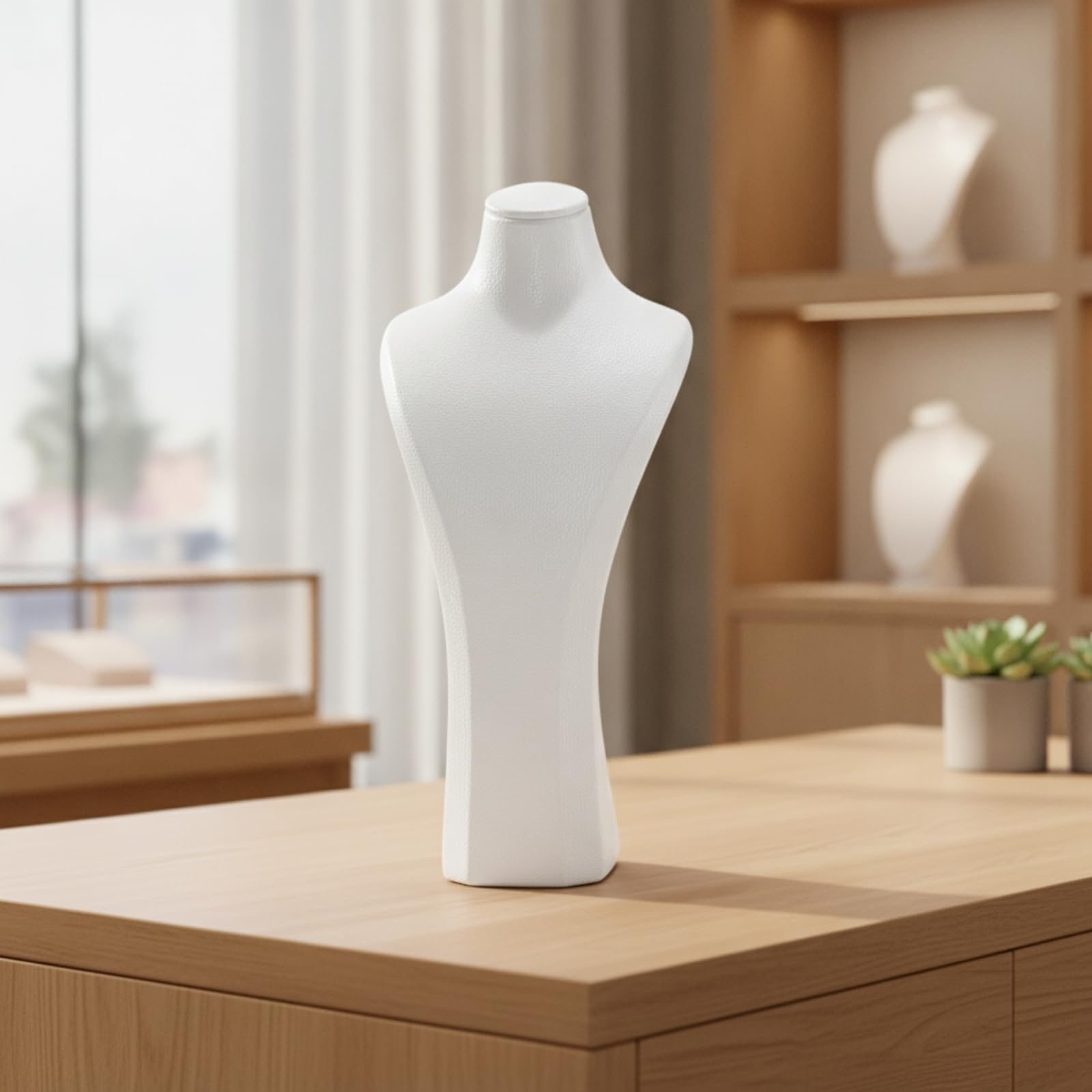 Espositore per Ciondoli Compatto Elegante, Espositore per Collane, Resistente, Vetrina, Bancone