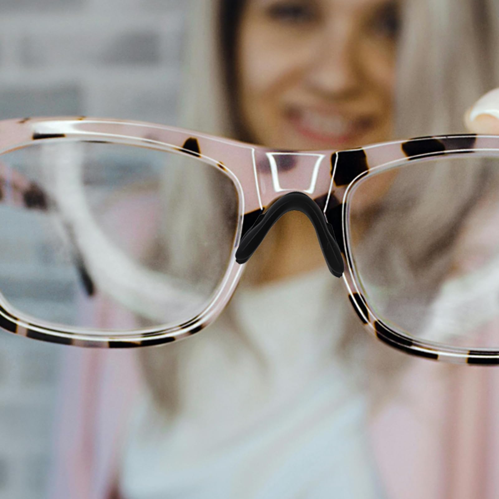 Healvian 4piezas Almohadillas Para Gafas Antideslizantes y Cómodas Para De Gafas Instalación