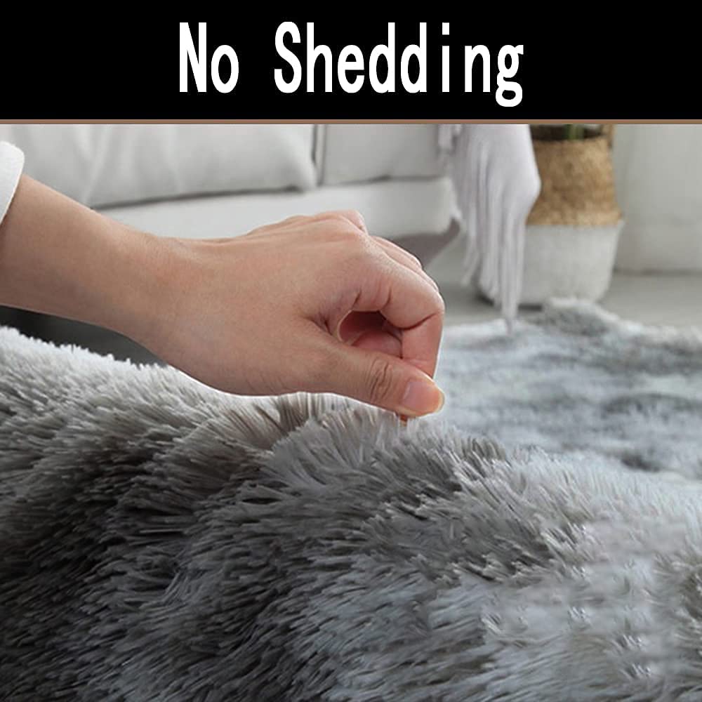 Luxe Shaggy Soft Area tapijt vierkant indoor pluizige antislip