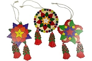Philippines Christmas Tree Parol Ornaments - 3-Pack