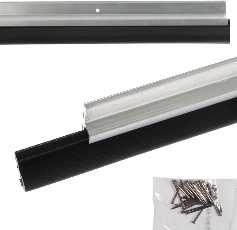 STORMGUARD B00P9ENKUO XP Premium Q-Lon External Around Door Seal 5 Piece Kit-Silver, Aluminium