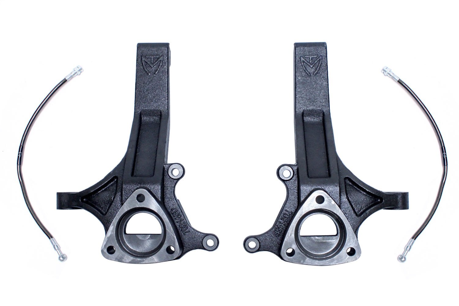 Maxtrac Suspension 702145 Lift Spindles W/Extended Break Lines (2Wd) Dot Aprv