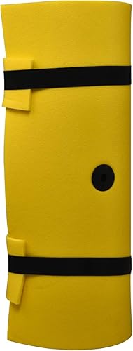 Miniatura 6 de GLACER Almohadilla de agua flotante de 87 x 36 pulgadas, 3 capas de espuma XPE flotante para recreaciones acuáticas, isla flotante para piscinas,