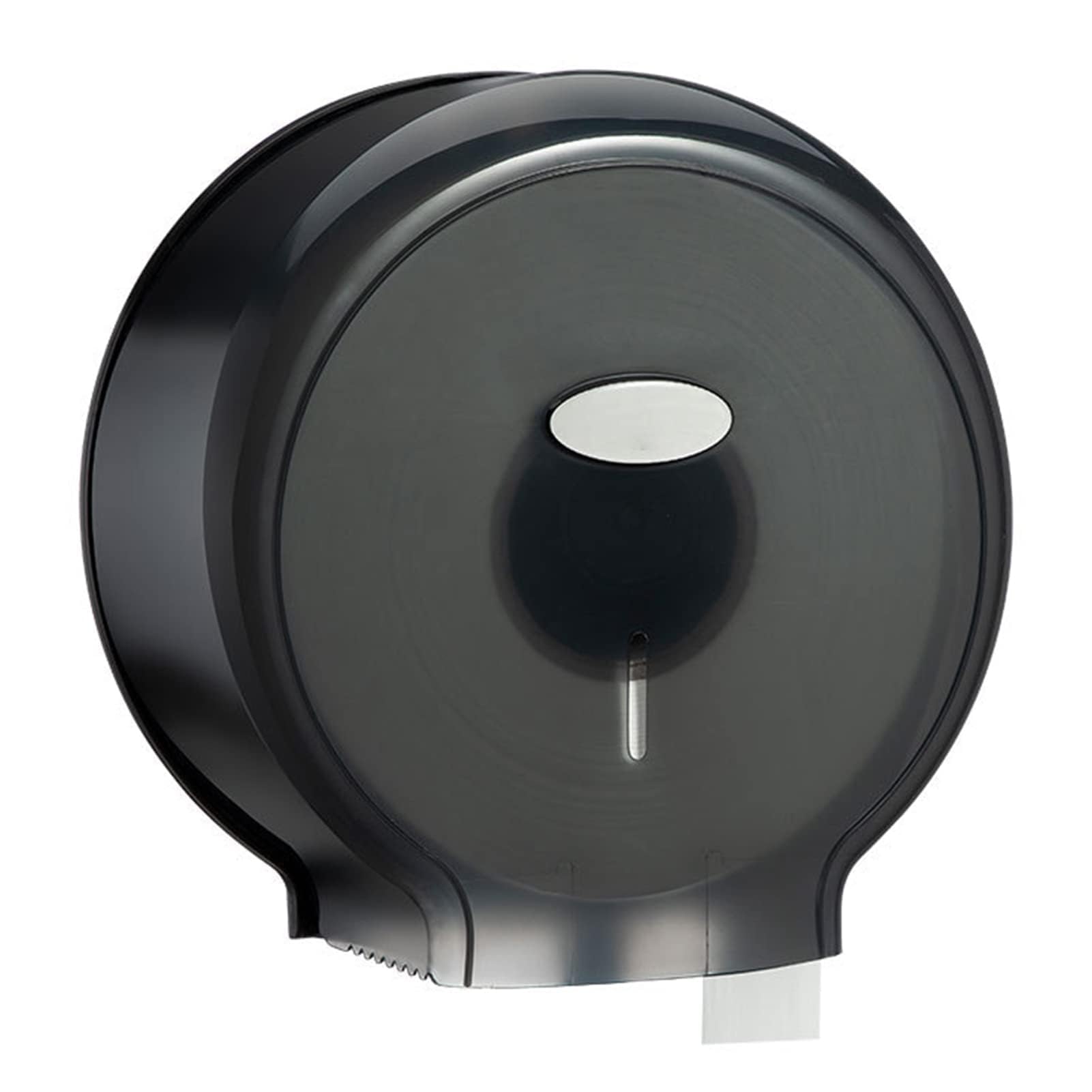 Distributeur de Papier Toilette Jumbo Distributeur de Papier Toilette Jumbo à Rouleau Unique Support Mural étanche Distributeur de Papier Toilette élégant sans Perforation pour Salle de Bain (Noir
