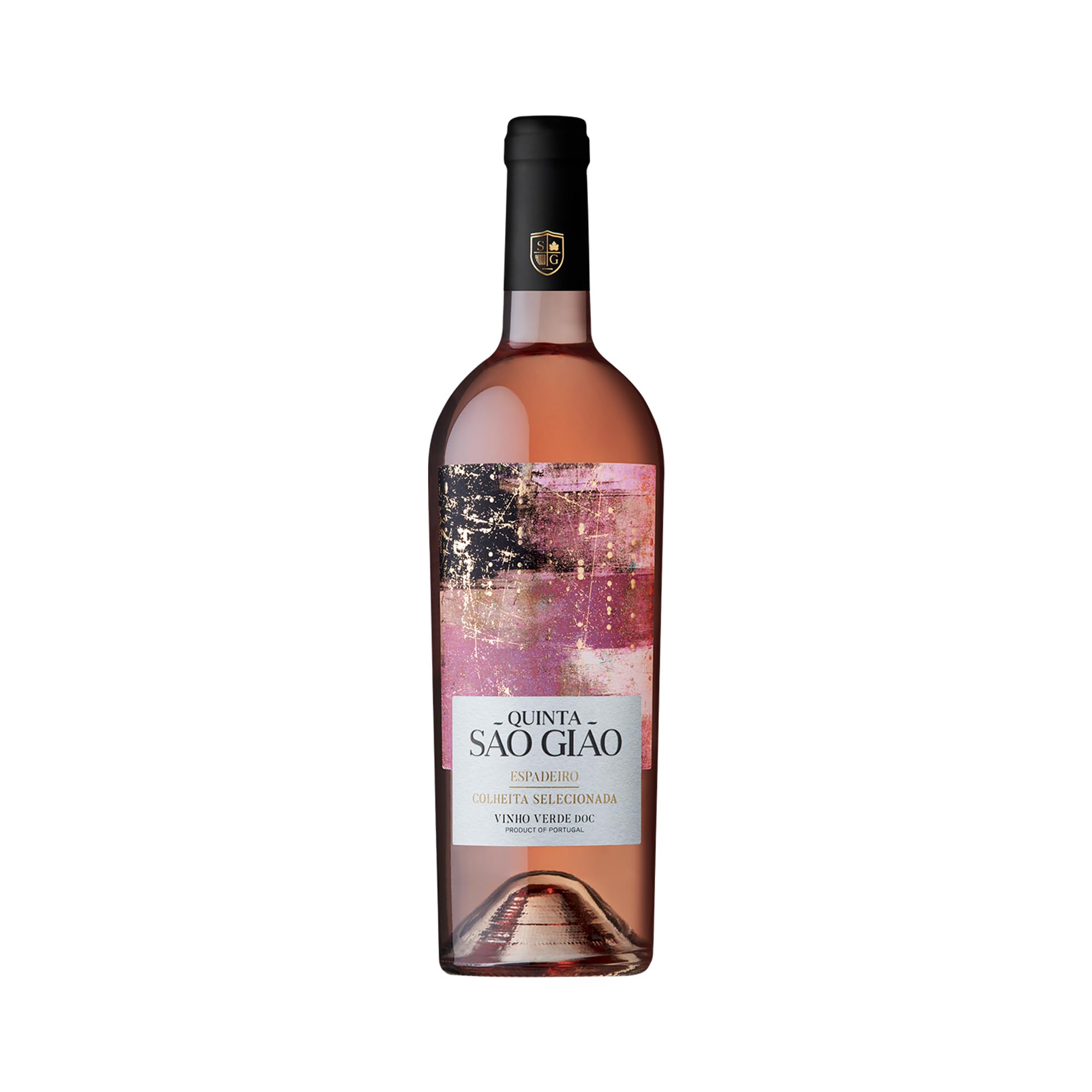 Quinta São Gião – Vinho Verde Espadeiro Rosé (750 ml) | Erfrischender Roséwein aus Portugal | Fruchtige Noten von Erdbeere & Himbeere – Perfekt als Aperitif & zu leichten Gerichten | Intensives Aroma