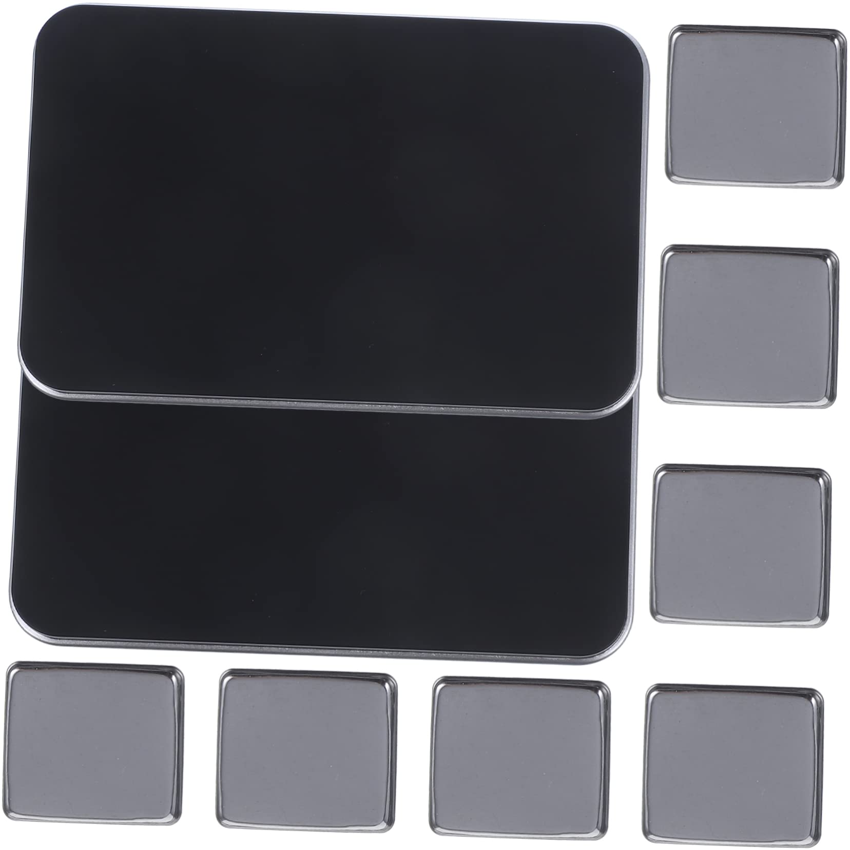 ORFOFE Set 2 Palette Vuote per Ombretti e Fard, Contenitore As Leggero, Riutilizzabile, per Fai da Te e Esposizione Cosmetici