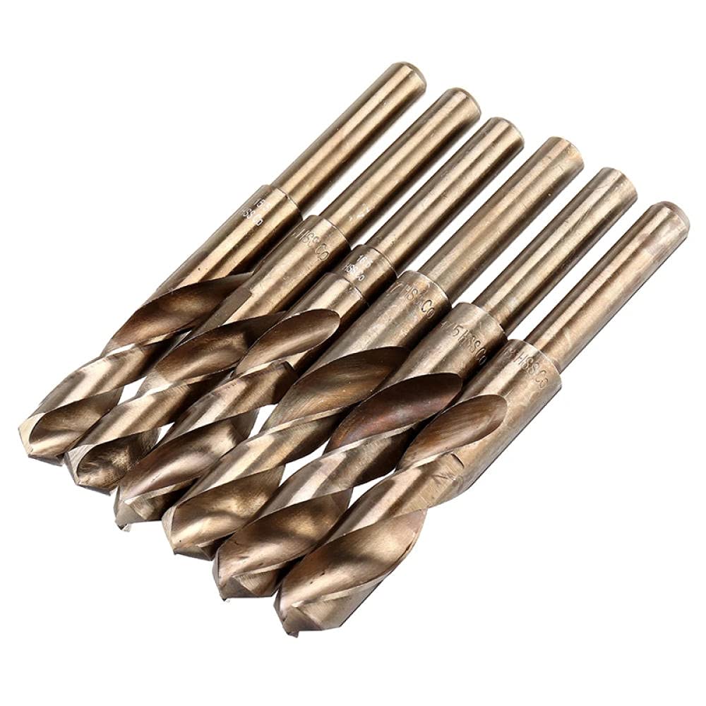 M35 HSS-CO Cobalt Industrie Grade Twist Bohrer 13,5-30mm 1/2 Zoll reduzierte Schaftbohrungen für Metall Edelstahlbohren-30mm.
