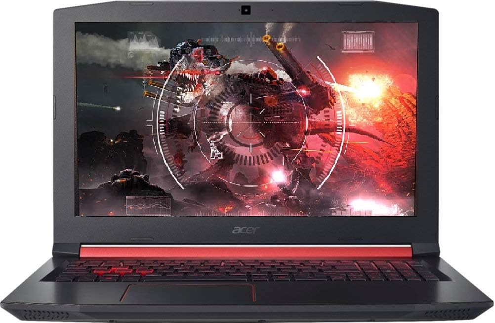 Acer 2019 Nitro 5 15.6" FHD Gaming Laptop - Quad-core Intel i5-8300H, 16GB DDR4, NVIDIA GeForce GTX 1050 Ti with 4GB GDDR5, 256GB PCIe SSD, 1TB HDD, Backlit KBD, Shale Black, 3 YRS McAfee Antivirus