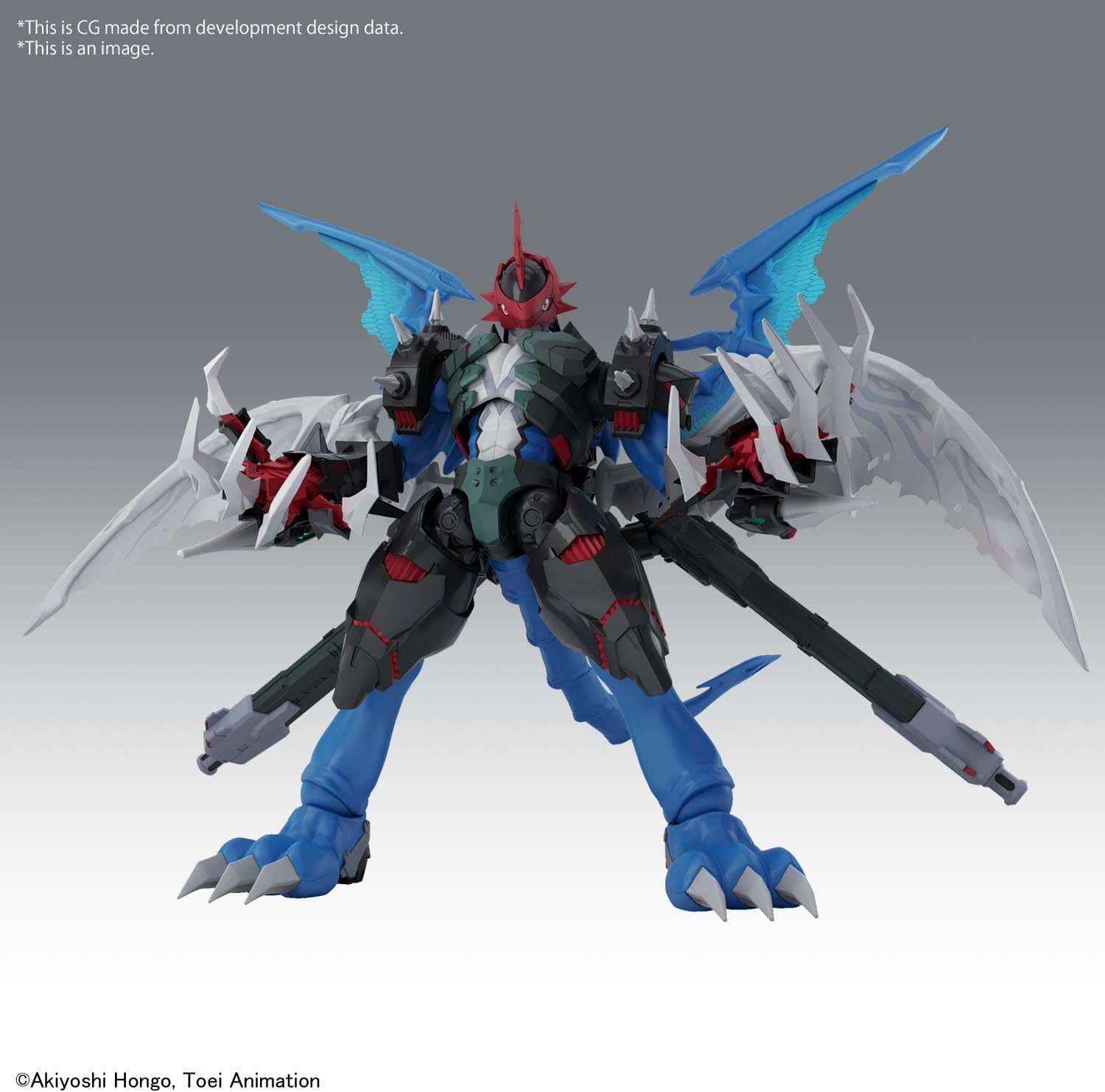 Bandai Hobby - Digimon - (2733962) Paildramon Figure-Rise Standard Amplified Model Kit