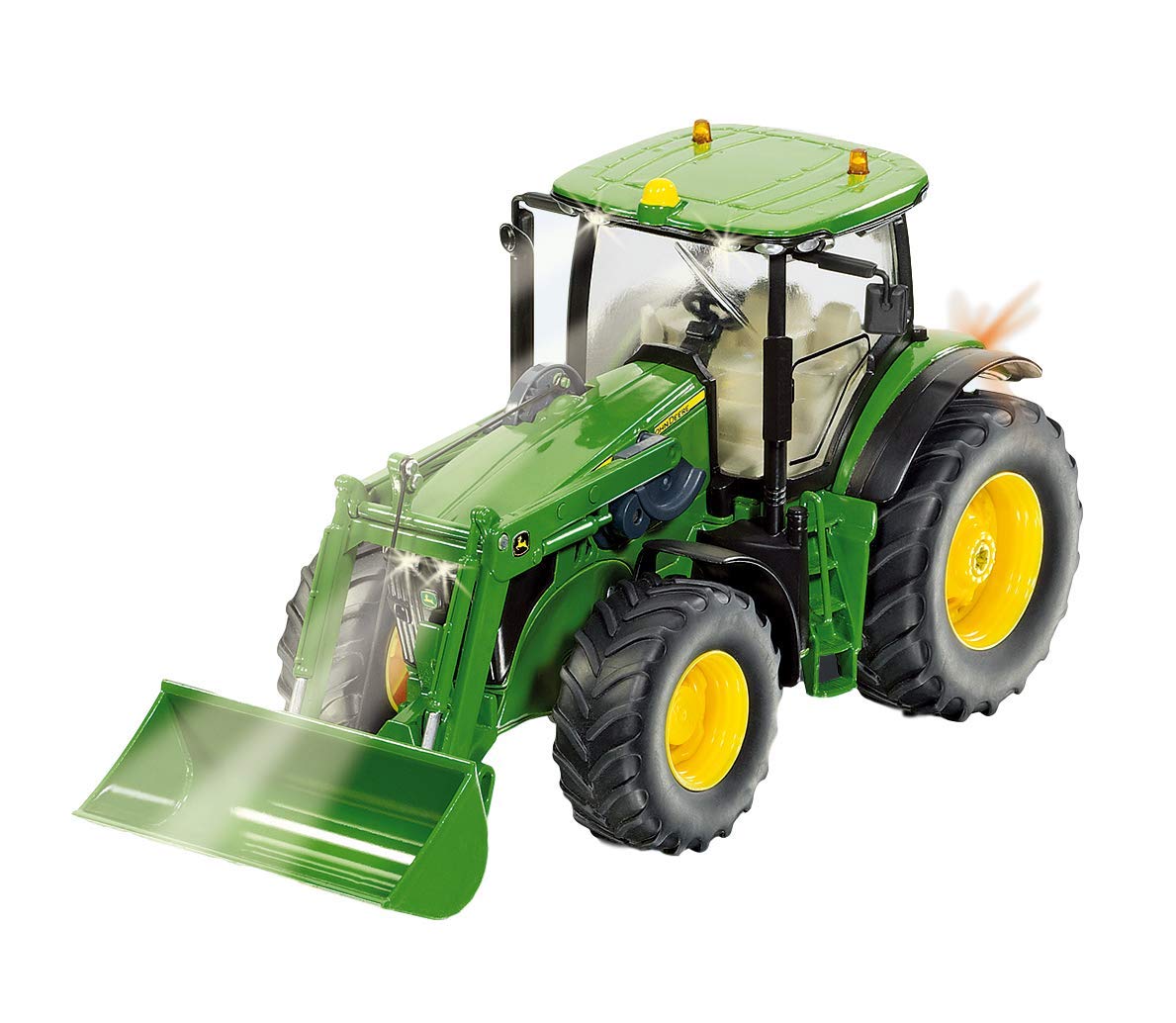 Amazon | SIKU (ジク) 1:32 John Deere 7280R 7R with Frontlader 