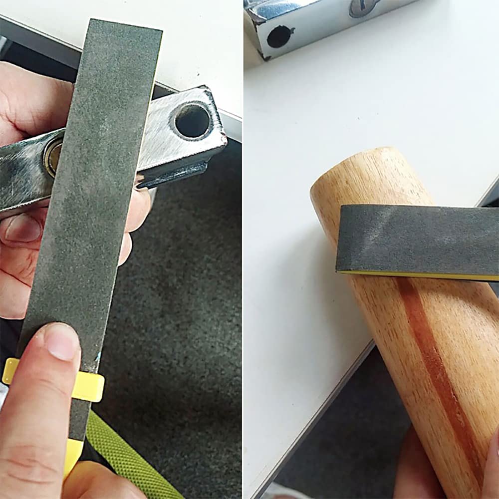 Schuurstok Polijsten Schuurpapier, Schuurgereedschap Sieraden Slijpen Polijsten Onderhoudsgereedschap Handmatig polijsten Paperclip voor het schuren van gevormde objecten op hout Metaal