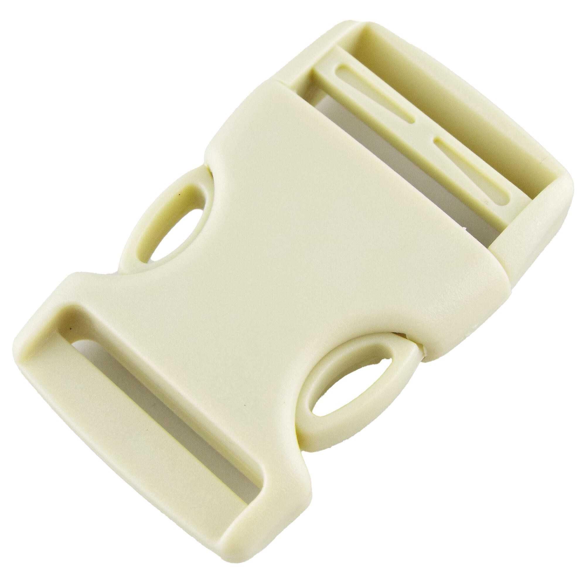 Simon Browne Crafts 25mm Side Release Buckle Plastic Clip Strap 22 Colours BUY 1 2 4 Or 8 799D, Q Ivory Cream, 8