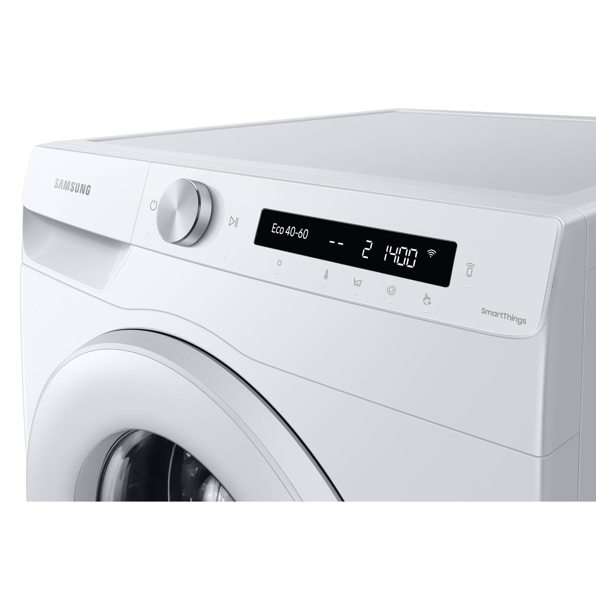 Samsung Elettrodomestiques WW12T504DTW/S3 Machine à laver Ai Control Écollecteur de câbles, 12 kg, blanc