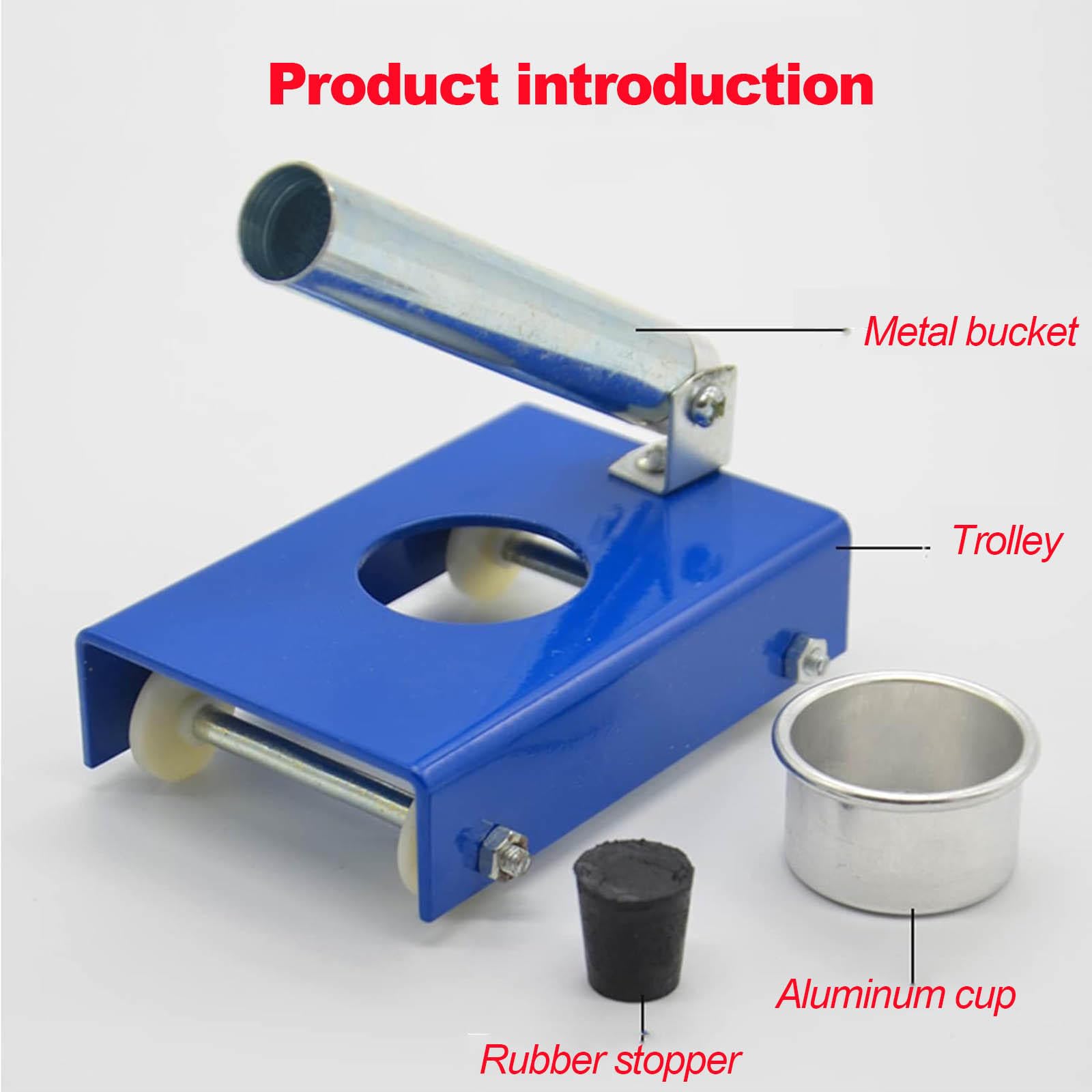 Rückstoßbewegungs-Demonstratormodell, Physikalische Mechanik-Experimentierausrüstung, Demonstrator Der Rückstoßbewegung des Rückstoßwagens für Die Präsentation Im Schulklassenzimmer