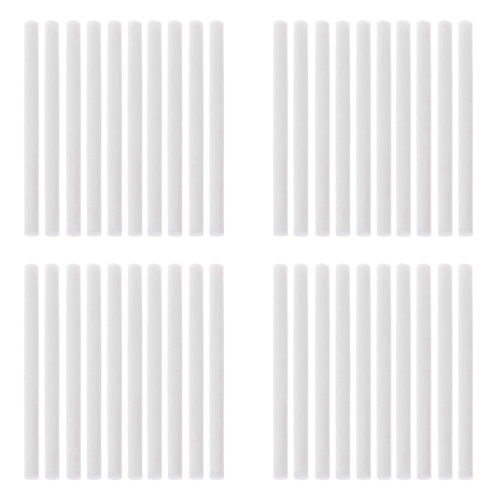 Hndhbfgrt Humidifier Cotton Swabs, Humidifier Refill Stick Portable Personal USB Mini Humidifier Filter Replacement Elements 40Pcs
