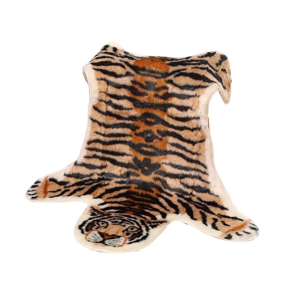Angoily Tappetino per Pavimenti di Casa Antiscivolo Motivo Tigre Resistente All’Usura Compatto e Lavabile Zerbino per Bagno e Ingresso 85X110 CM