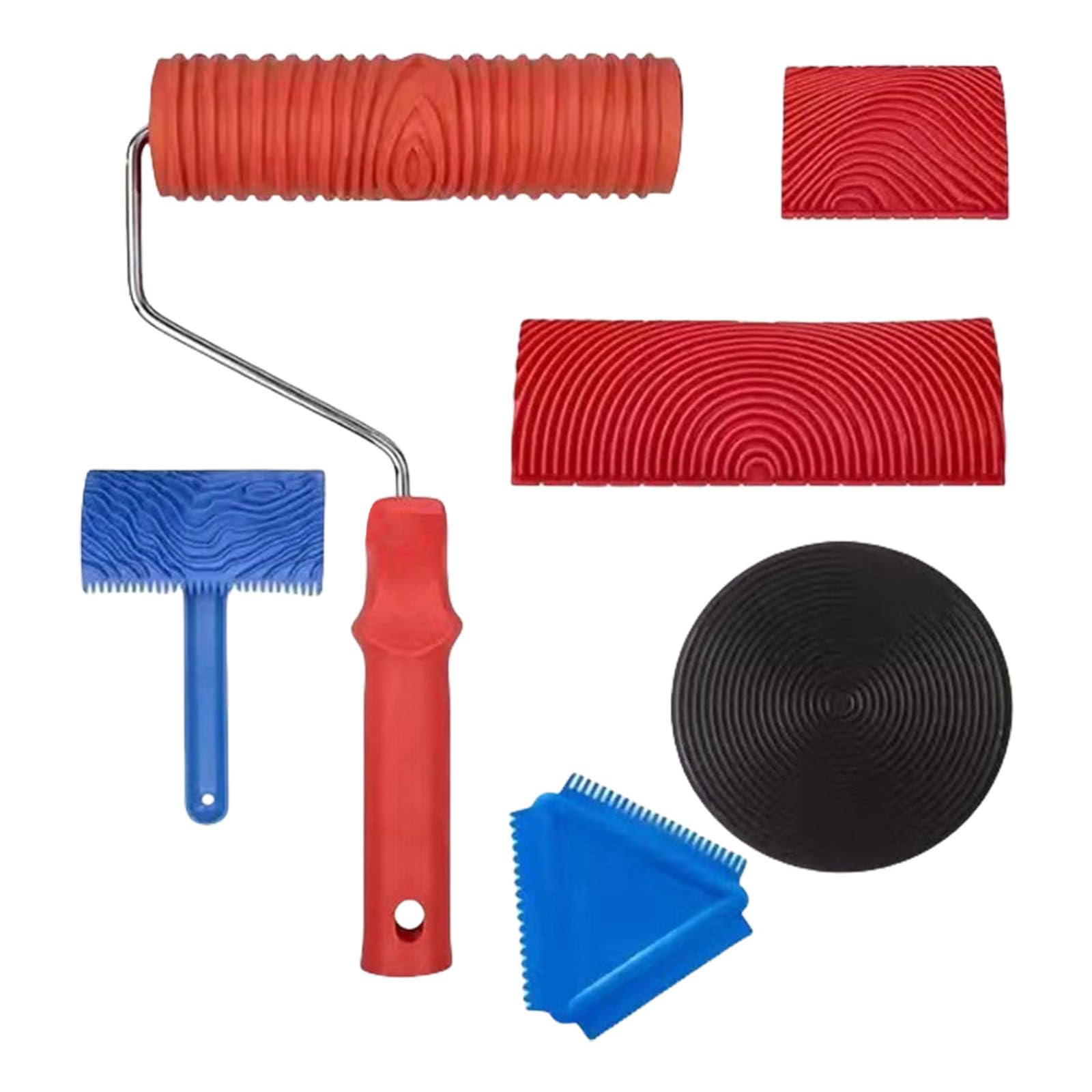 Practical Efficient Painting Tool Set with Sturdy Rollers and Frame for Wall and Ceiling Surfaces Wall and Ceiling Painting