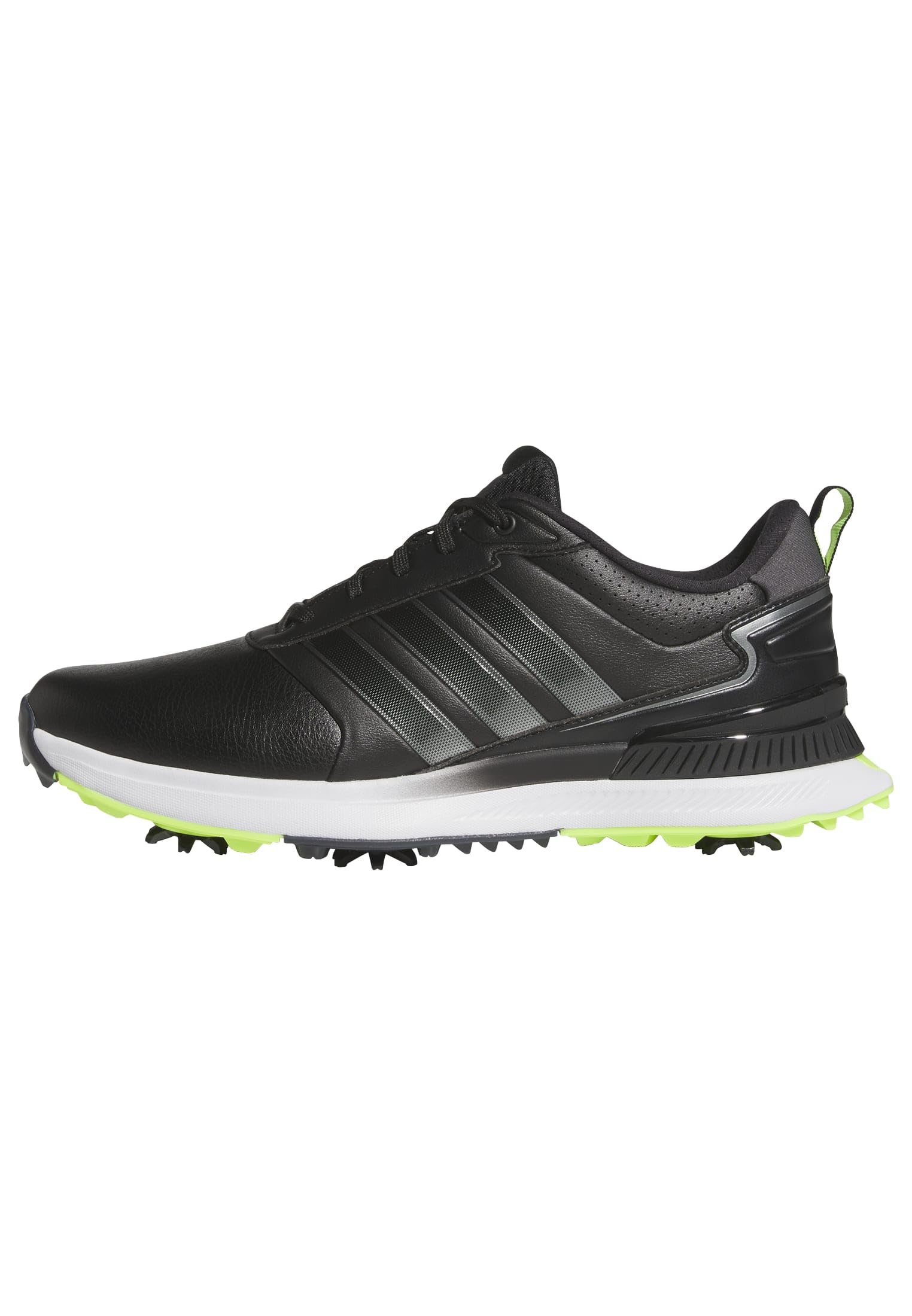 adidas Men's R2C 26 Golf Shoes, core Black/Iron met./Lucid Lemon, 7.5 UK