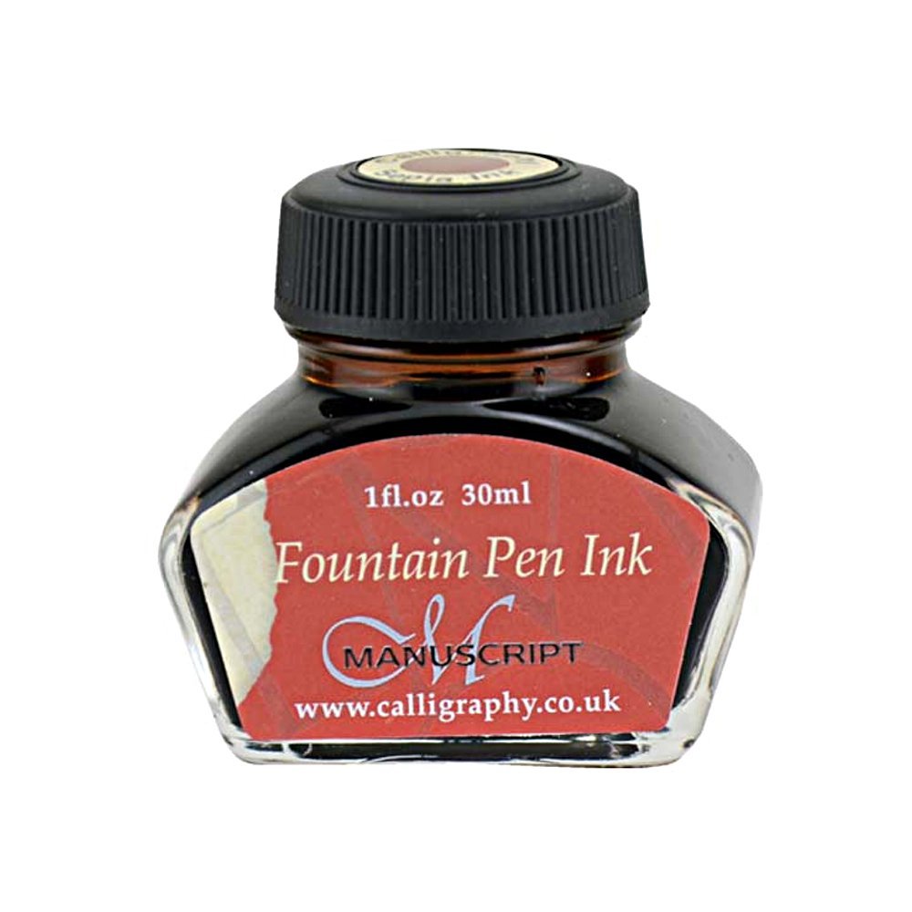Manuscript Fountain Pen Ink 30Ml Sepia