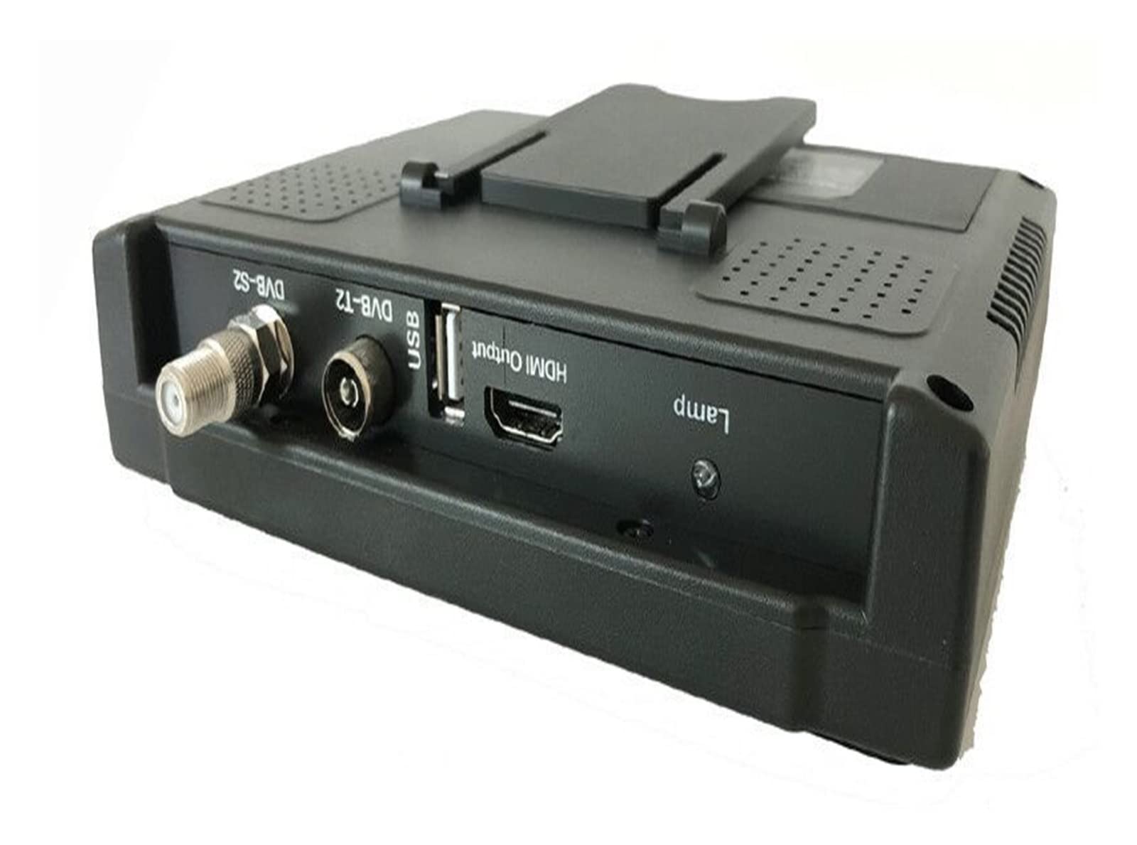 Medidor de Intensidad de señal de TV, 7" DVB-T2+DVB-S2 Terrestre HD+ Tester KPT-716S/T Buscador de satélite de Pantalla Ancha portátil,Buscador de satélites