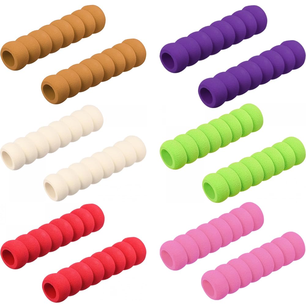 12 Pcs Door Handle Covers, EVA Foam Handle Protector Heat Insulator, Door Knob Covers for Antifreeze Hands in Winter, Anti-Collision for Children