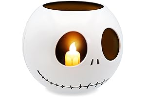 Disney Nightmare Before Christmas Jack Skellington Flickering LED Candle