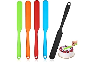 Silicone Jar Scraper Spatulas - 5 Pack
