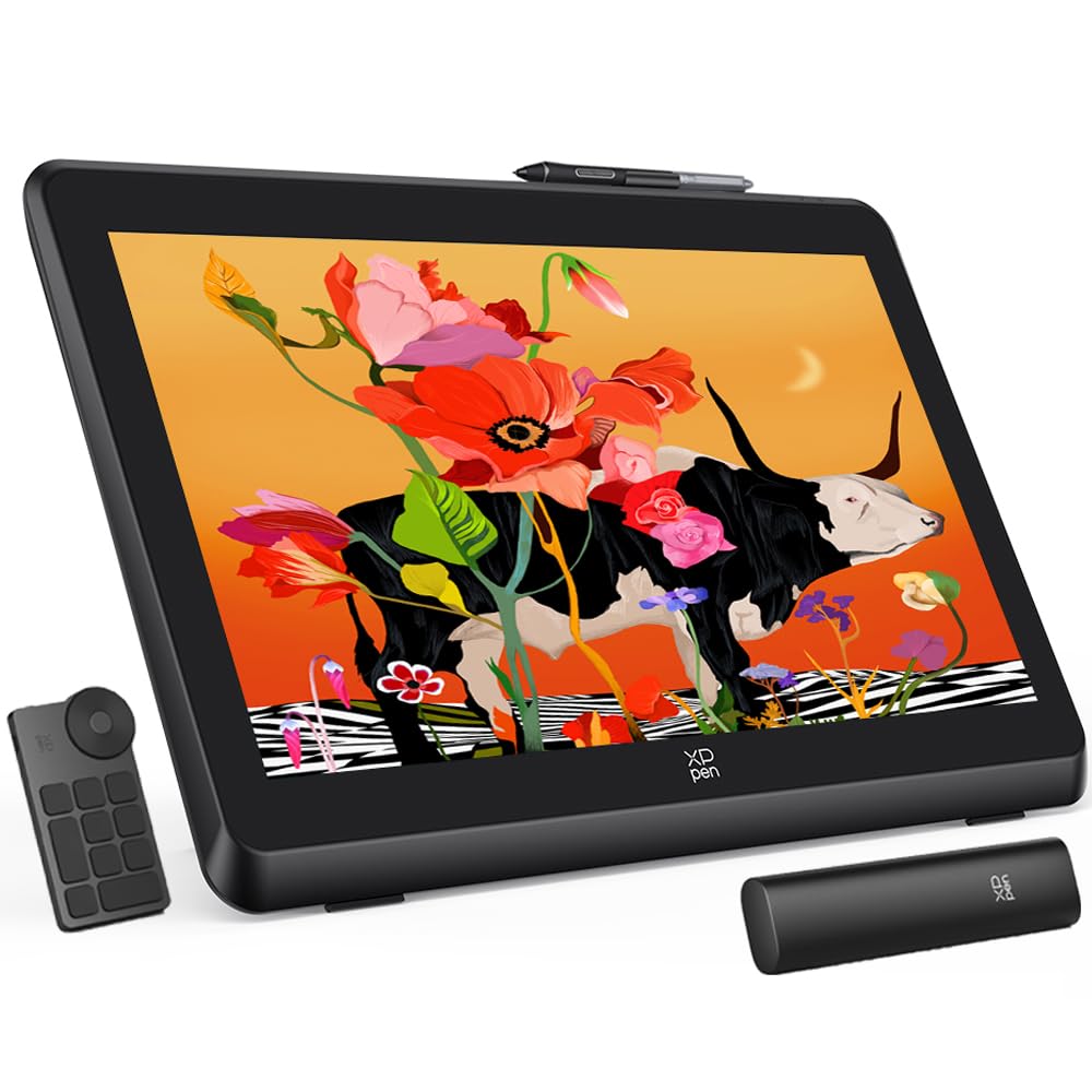 XPPen Artist Pro 22 Gen2 Tableta Gráfica con Pantalla 2.5K QHD de 21.5" | Tableta de Dibujo digital con X3 Pro Lápiz de 16384 Niveles de Presión, Ideal para Diseñar y Dibujar