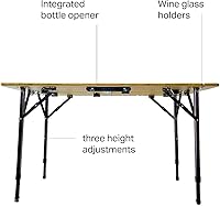 Vista 2 de TravelChair Kanpai - Mesa de bambú