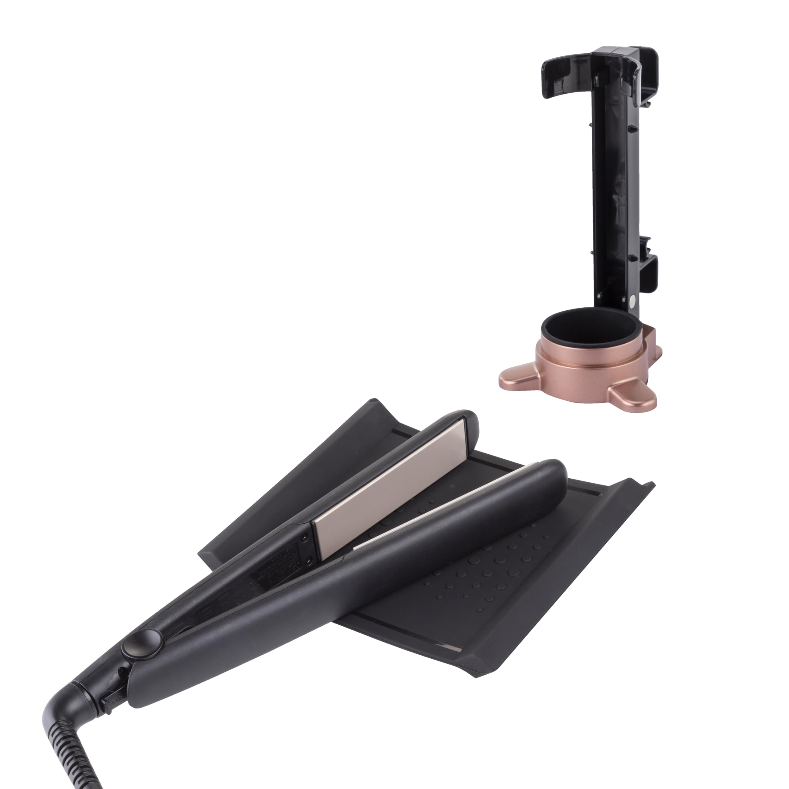 Minky Styling Pod, Silicone Heat Resistant Storage for Straighteners & Hair Crimper, Cable Management, Heat Proof - Image 3
