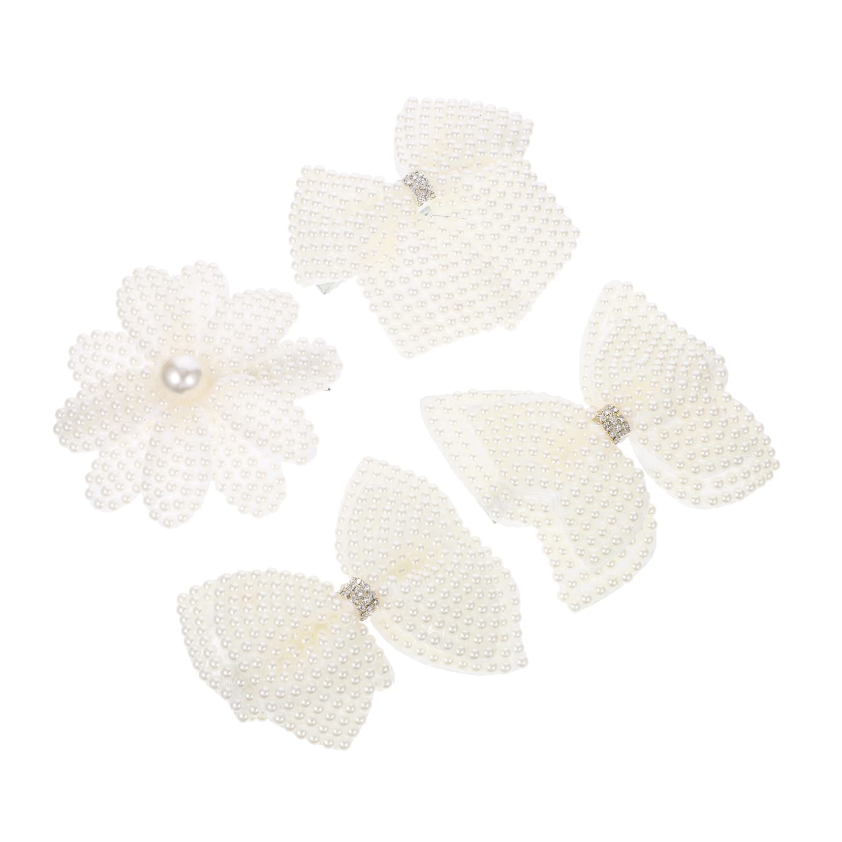 Healeved 12stücke Teiliges Haarschmuck Mit Perlen Und Blumen Elegante Haarklammern Für Damen Rutschfeste Haarclips Für Hochzeiten Partys Und Alltag Inklusive Verschiedene Designs Und