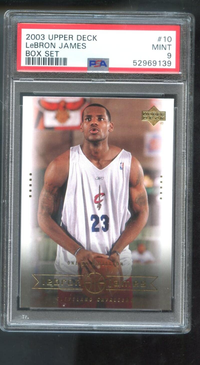 Amazon.com: 2003-04 Upper Deck Box Set #10 Lebron James ROOKIE RC 