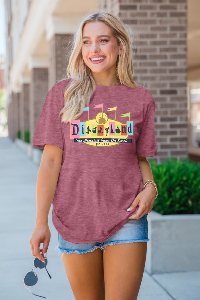 Image of Magical Shirt for Women Magic Kingdom Castle Tshirt Princess Shirts