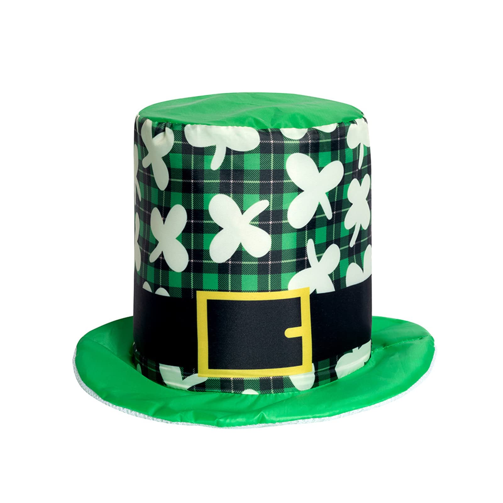 ZEPFJHE Green Leprechaun Hat Patrick Day Hat Irish Leprechaun Hat Green Top Hat St Patricks Party Hat Shamrock Hat