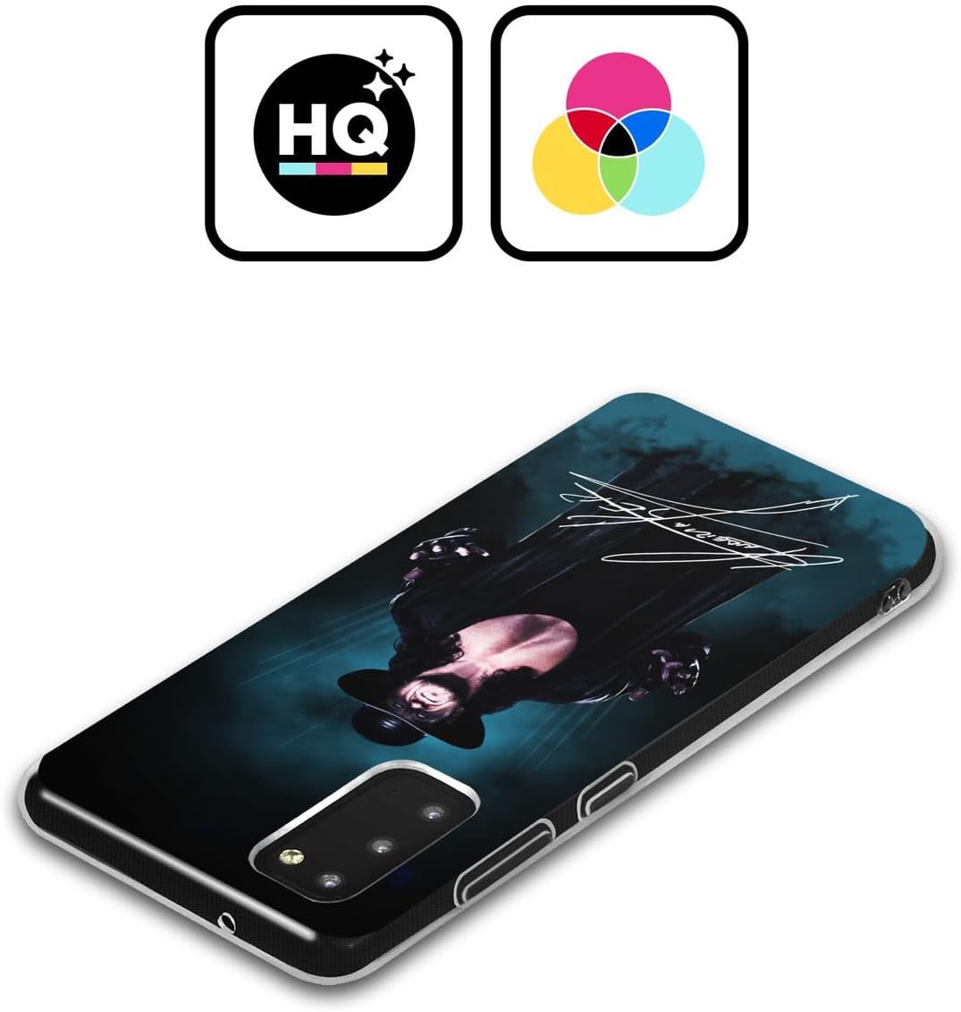 Head Case Designs Officially Licensed WWE Deadman Signature The Undertaker Gel Case [Military Grade Protection] Compatible with Samsung Galaxy S23 Ultra 5G and Compatible with MagSafe
