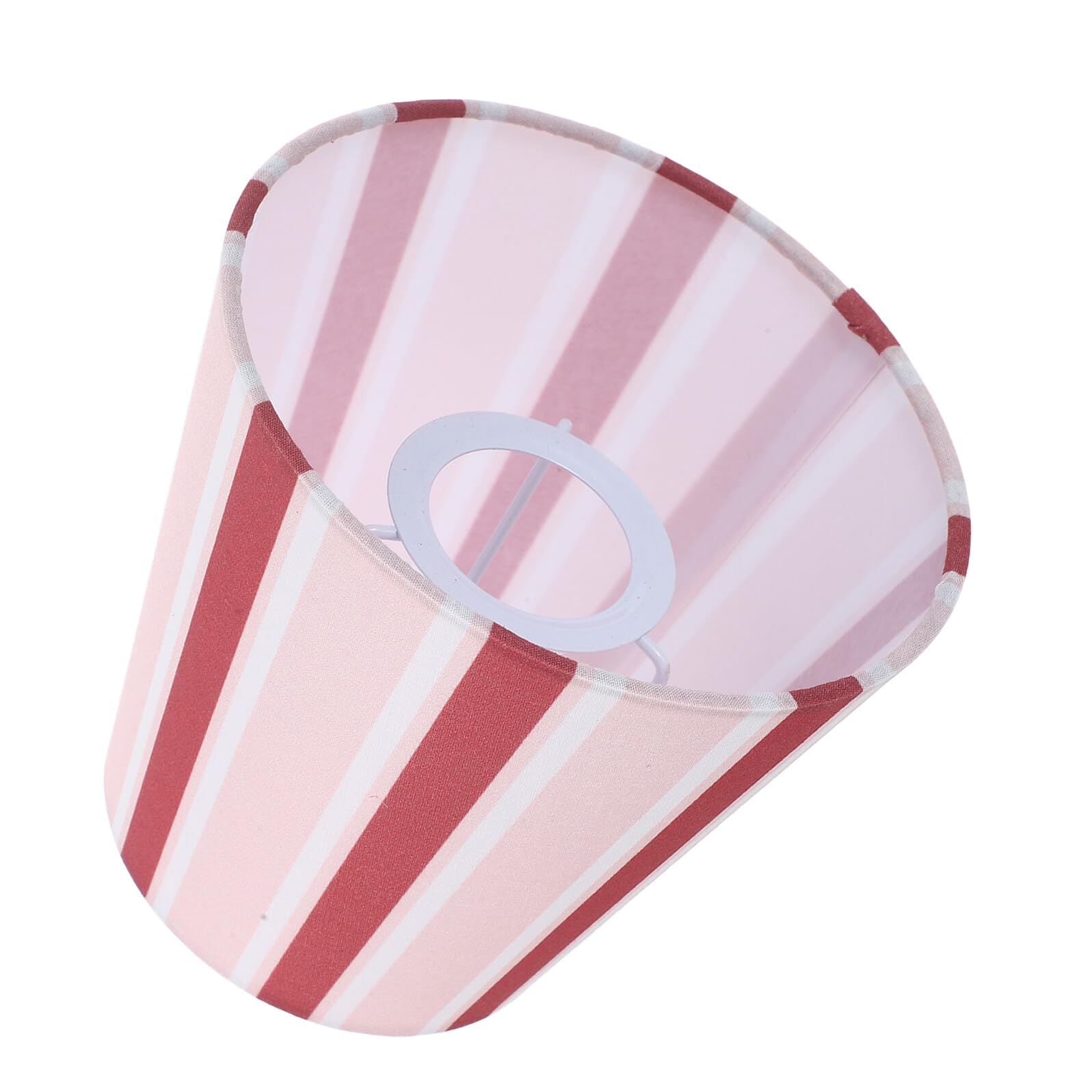 NUOBESTY Paralume a Campana a Strisce Verticali 10X15X135 CM per Lampada da Tavolo e Piantana Sostituzione Paralume Piccolo per Camera Ufficio e Hotel