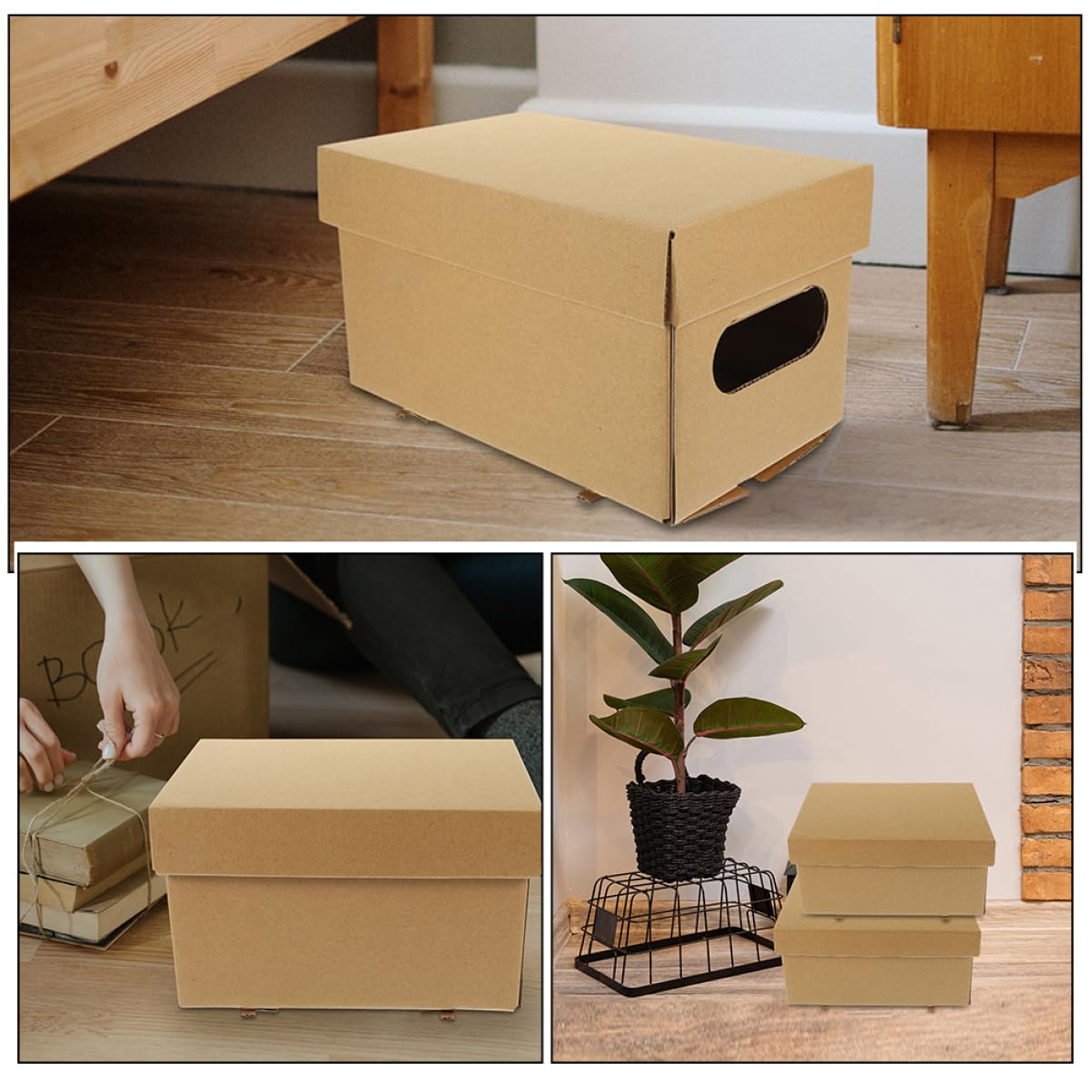CHILDWEET 4stücke Dokumentenbox Papier-aufbewahrungsbox Akten-aufbewahrungsbox Mit Deckel Für Büro Und Zuhause Kleinigkeiten Lagerung Fall Schule Büro-akten-organizer