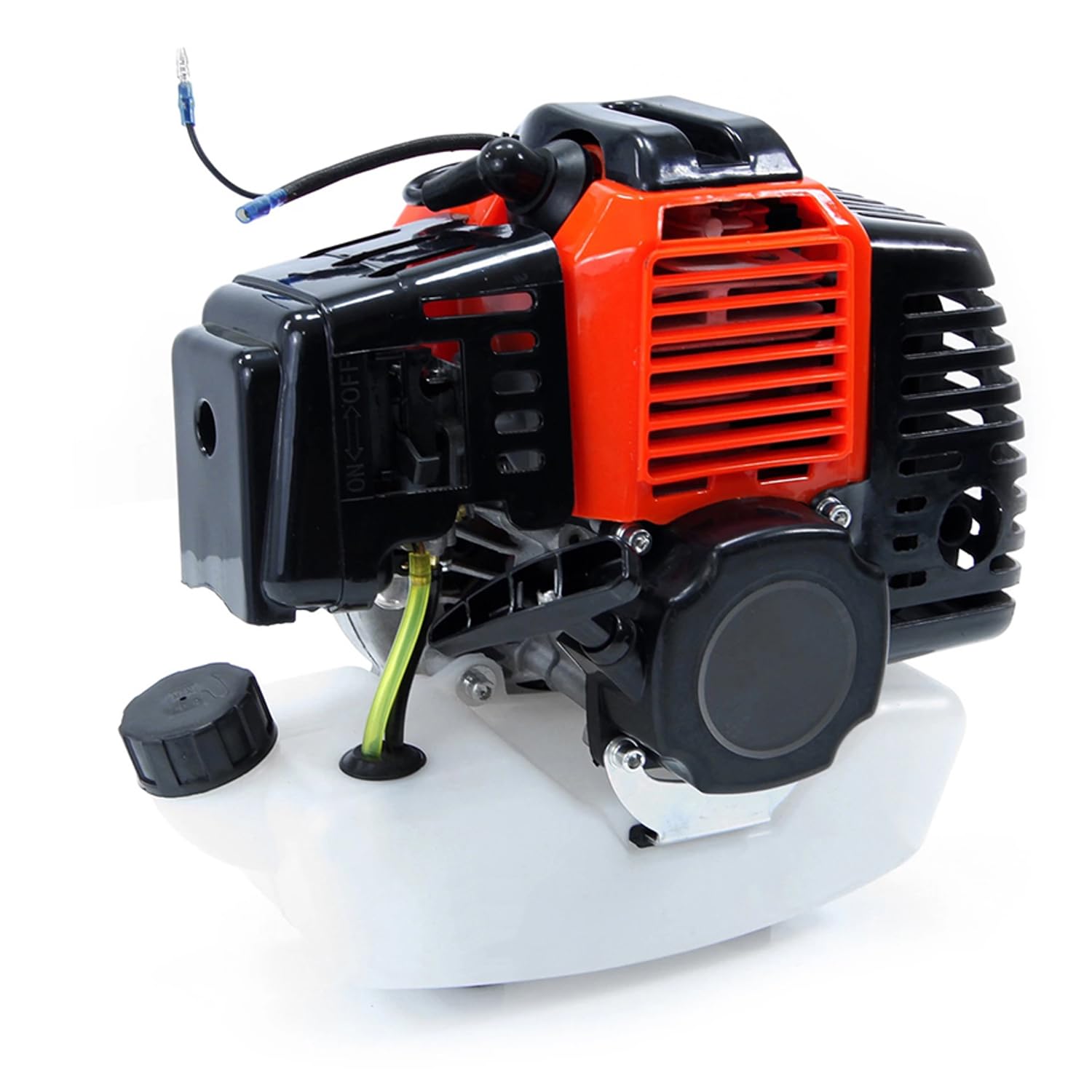 IMJ-Global Motor de Explosión de Gasolina Mezcla | 2 Tiempos | Monocilíndrico | 42cc | Capacidad de Tanque 1,2 Litros | Refrigeración por Aire | Universal | para Desbrozadora Cortacésped Rasacésped