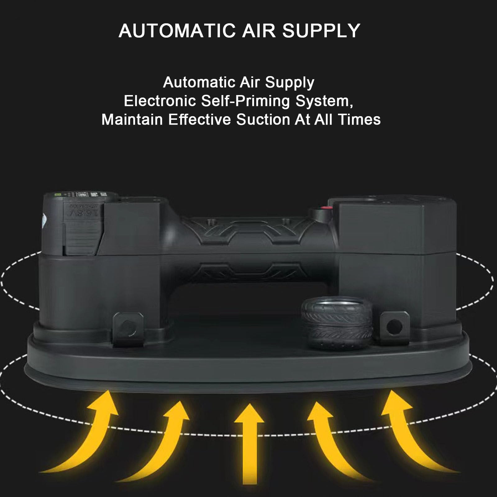 Amazon.com: smafoseedding Electric Vacuum Suction Cup Lifter, Vacuum  Suction Cup Tool, Portable Tile Vibrator - Electronic Pressure Gauge and  Automatic On/Off Pump Function and Automatic Inhalation Function :  Industrial & Scientific