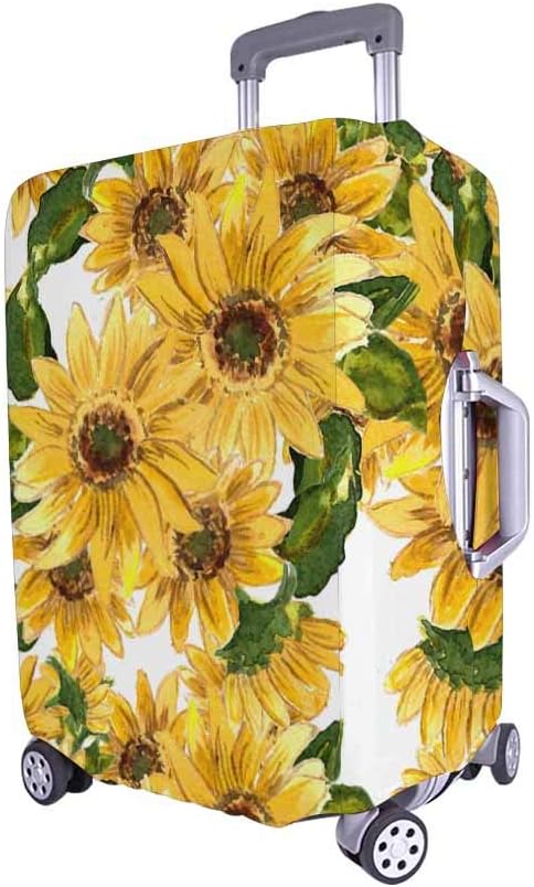 sunflower suitcase