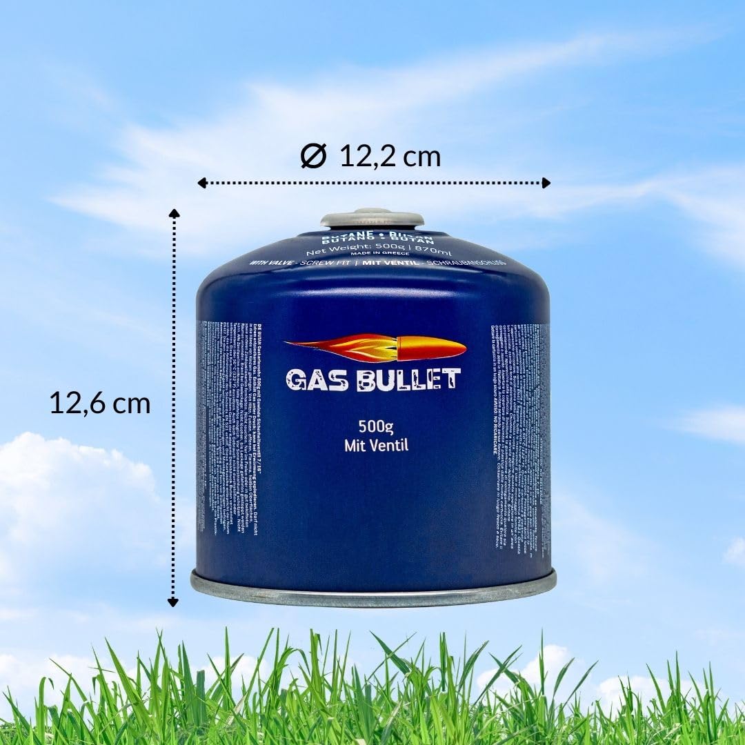 Gaskartusche 500g passend für Gaskocher und Geräte mit Schraubventilanschluss | Gaskartusche EN417 | Ventilkartusche für Camping (4)