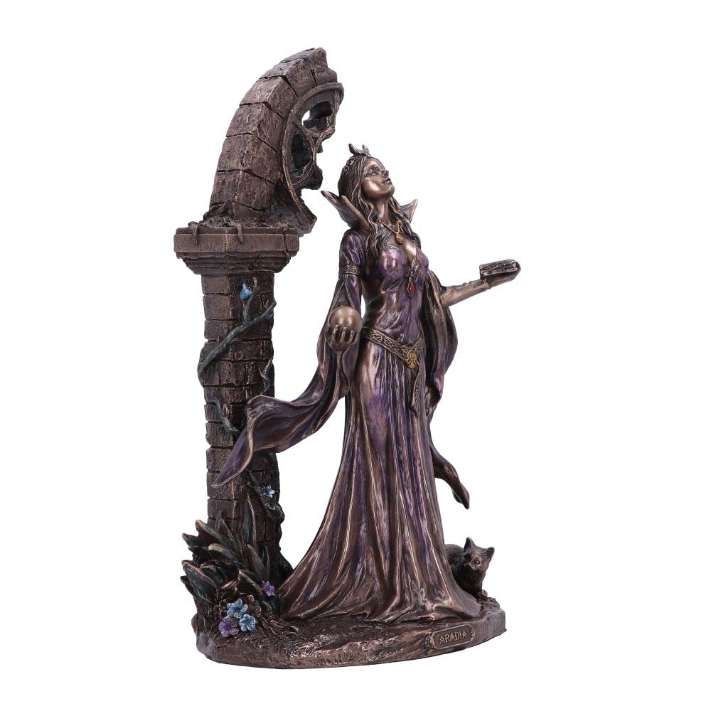 Nemesis Now Aradia Dekofigur The Wiccan Queen of Witches Bronze, 25 cm