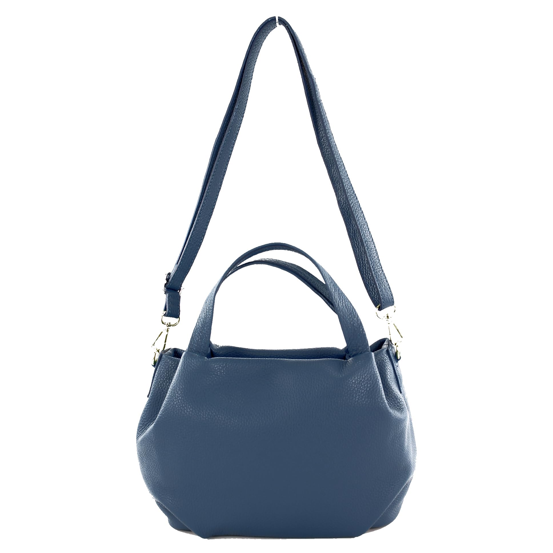 modamoda de T218 Damen Leder Henkeltasche Tragetasche Schultertasche handmade in Italy