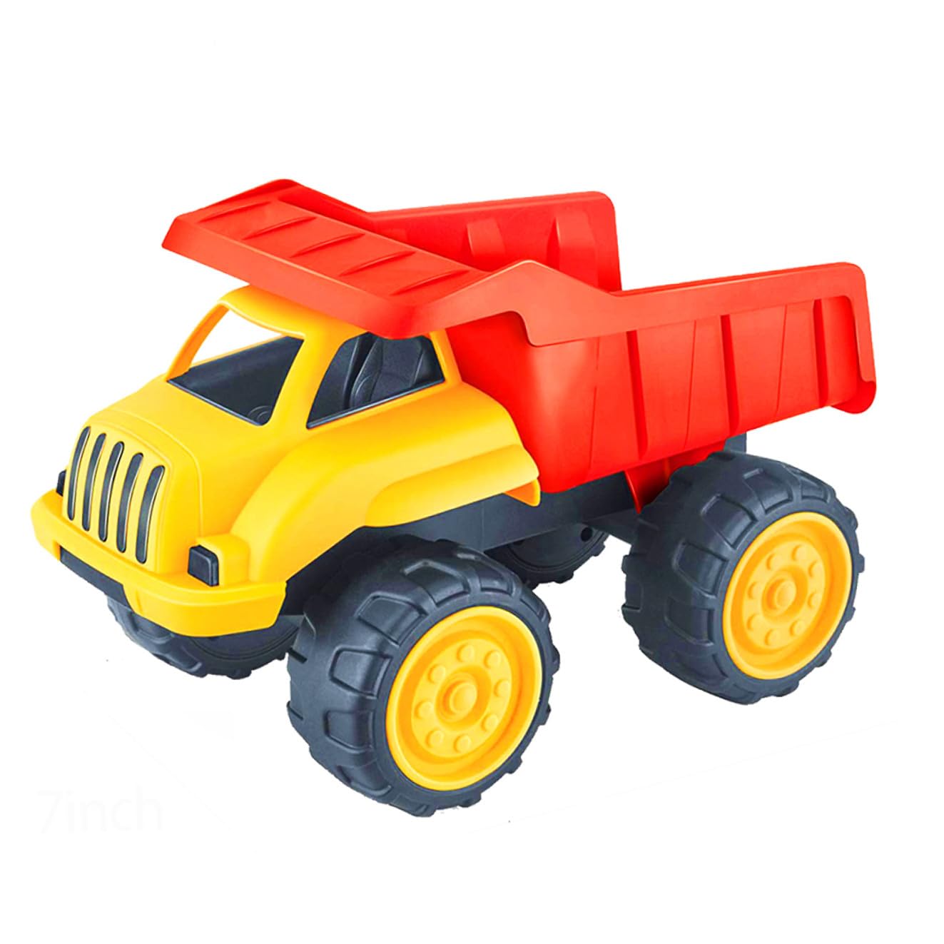 ORFOFE Camion Giocattolo da Spiaggia Resistente, Veicolo da Costruzione, Giocattolo Educativo Leggero e Maneggevole per Gioco All’aperto