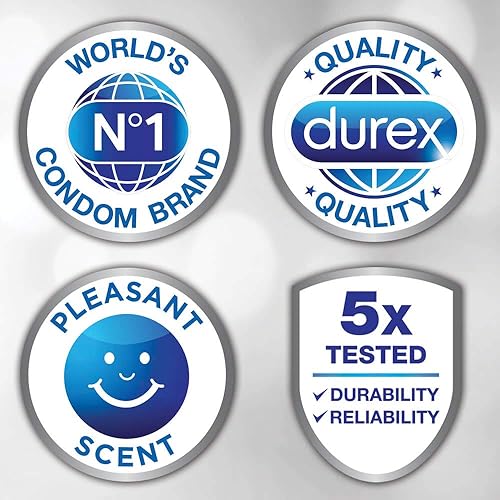 Miniatura 4 de Preservativos Látex Lubricado Preservativo Durex Tropical Sabores Mezcla de 3 ct de Naranja Tropical Plátano y Fresa Fruta Sabores