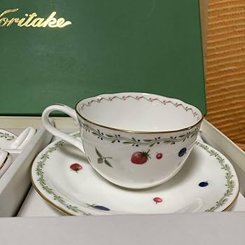 Amazon | ノリタケ ポートショア カップ&ソーサー 6客 Noritake
