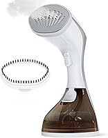 Lollair Handheld Clothes Steamer & Iron: 20s Heat-Up, 1200W Power, 250ml Tank, 13-Vent Strong Steam, Portable Wrinkle Remover for All Fabrics (120V)